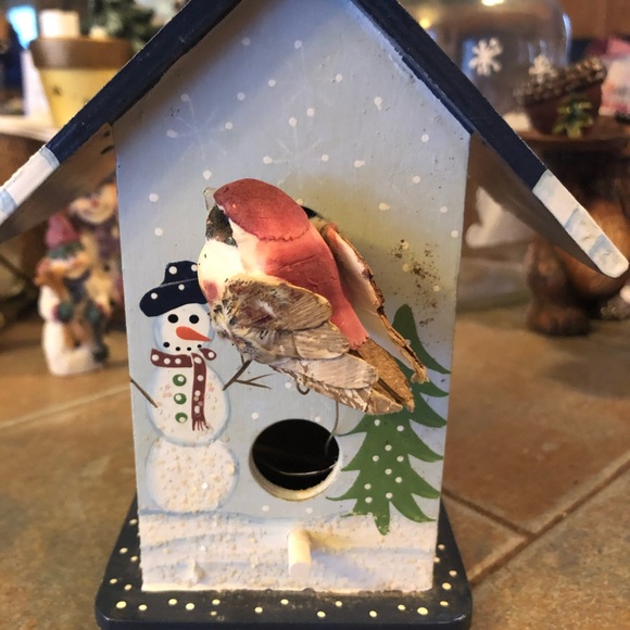🎅🏽Christmas Birdhouse - Picture 3 of 4